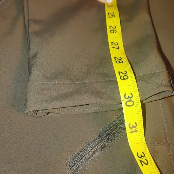 Eddie Bauer DWR Jacket Coat Full Zip 3X Brown Black Soft Shell Pockets Outerwear - Picture 8 of 16